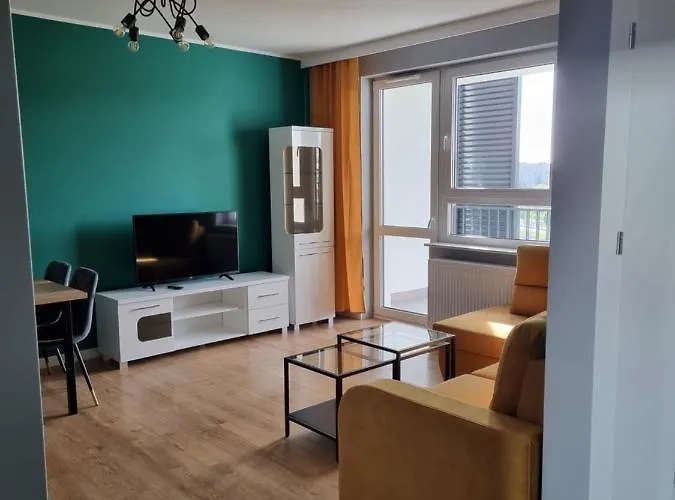 Nowy Piekny Apartament Spokojna Okolica, Zielono, W Poblizu Basen, Silownia, Galerie, Lotnisko 8 Min